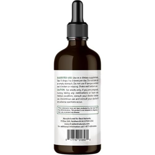 Best Naturals Chlorophyll-Tropfen flüssig 50 mg, 2 Fl Oz – Natürliches Detox, Energie, Verdauung & Hautgesundheit, Vegan, Nicht-GVO, Leichte Absorption
