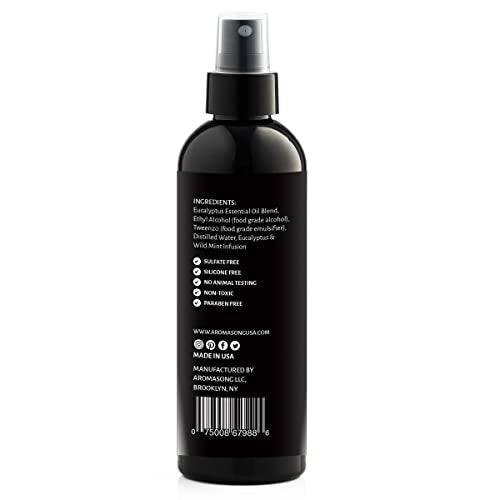 Aromasong Eukalyptus & Wilde Minze Kissen-Spray - Natürliches Leinen- und Schlafenszeit-Mist für tiefen Schlaf - Aromatherapie-ätherische Öle zum Schlafen