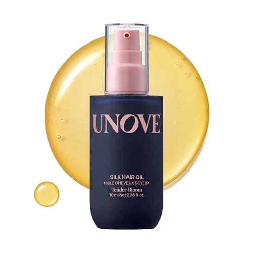 UNOVE Silk Oil Essence Hair Serum 70ml – Pflegendes Haaröl für trockenes, krauses und geschädigtes Haar | Leichtes Glättungsserum | Frizz-Kontrolle und Splisspflege | Hitzeschutz