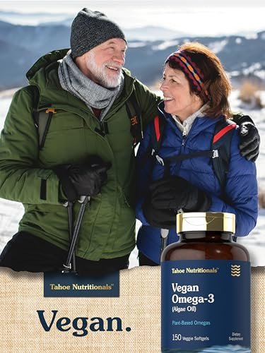 Carlyle Veganes Omega 3 Supplement | 150 Weichkapseln | aus Algenöl | Nicht-GVO & Glutenfrei