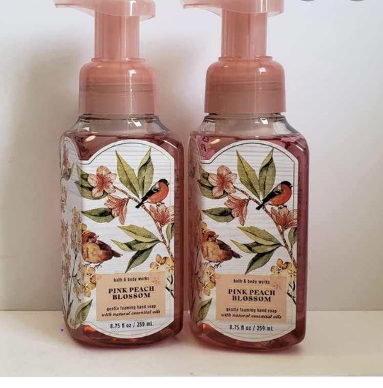 Bath & Body Works Pink Peach Blossom Sanftschäumende Handseife 2er-Pack (2 x 8,75 oz)