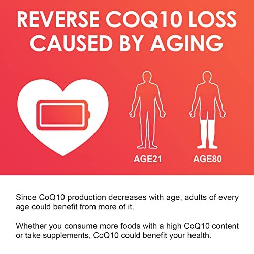 NATURE TARGET CoQ10 100 mg mit PQQ – 120 Softgel-Kapseln – Hochdosiertes Coenzym Q10 mit Bio-Olivenöl – Antioxidans für Herz, Gehirn und Zellenergie
