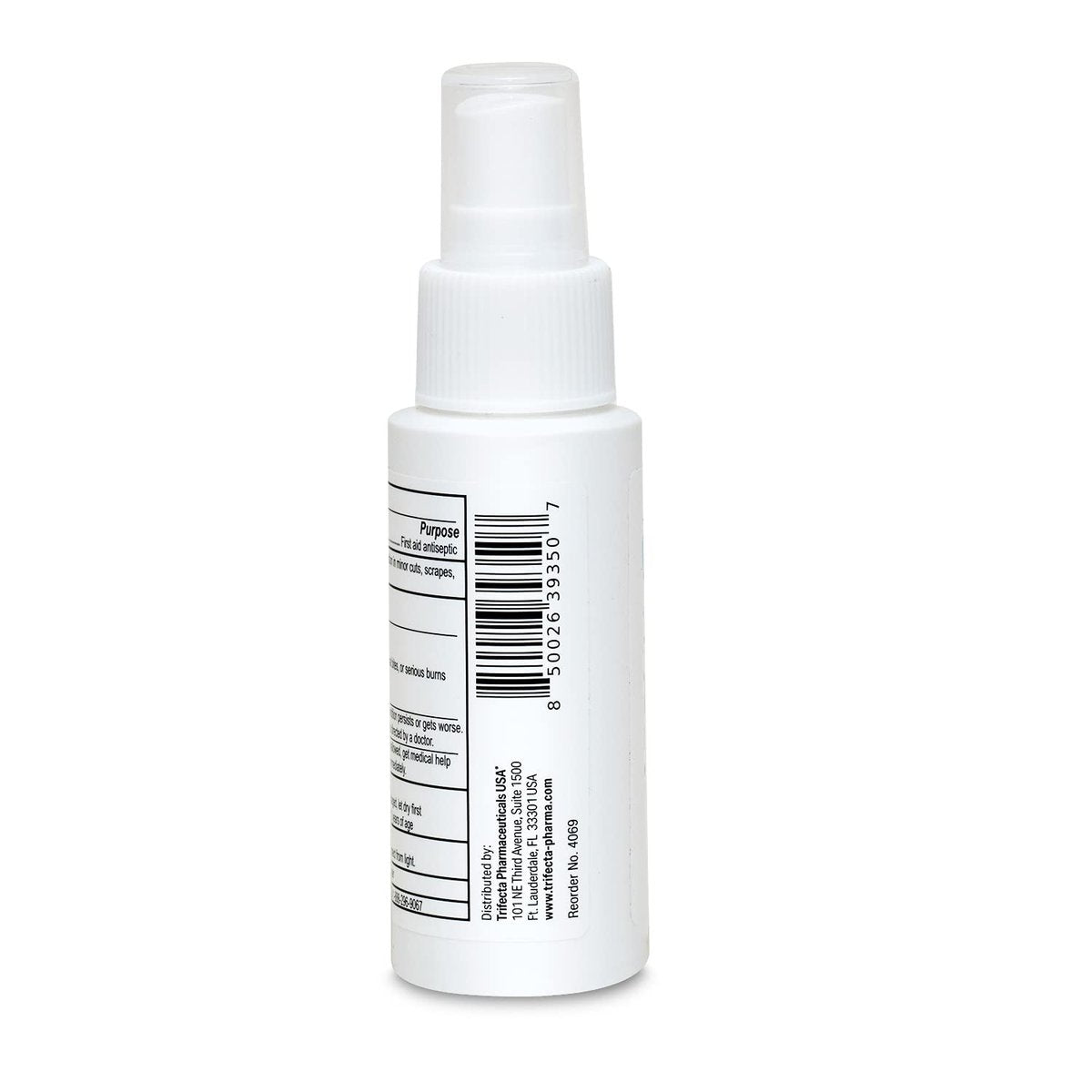 Globe Wasserstoffperoxid 3% Erste-Hilfe Antiseptikum Topische Lösung USP Sprühflasche, 60 ml Praktische Pump-Sprühflasche