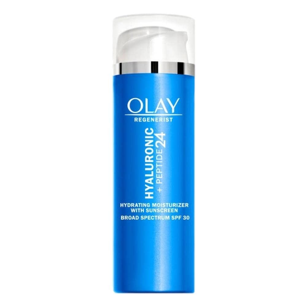 Olay Regenerist Hyaluronic + Peptide 24 Feuchtigkeitscreme, Duftfrei, SPF 30, 1,7 oz