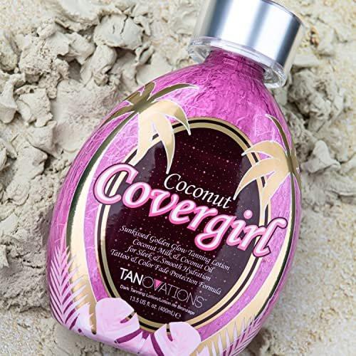Tanovations Coconut Covergirl Sunkissed Golden Glow Bronzing Lotion (400 ml) – Natürliche Bräune mit Kokosduft