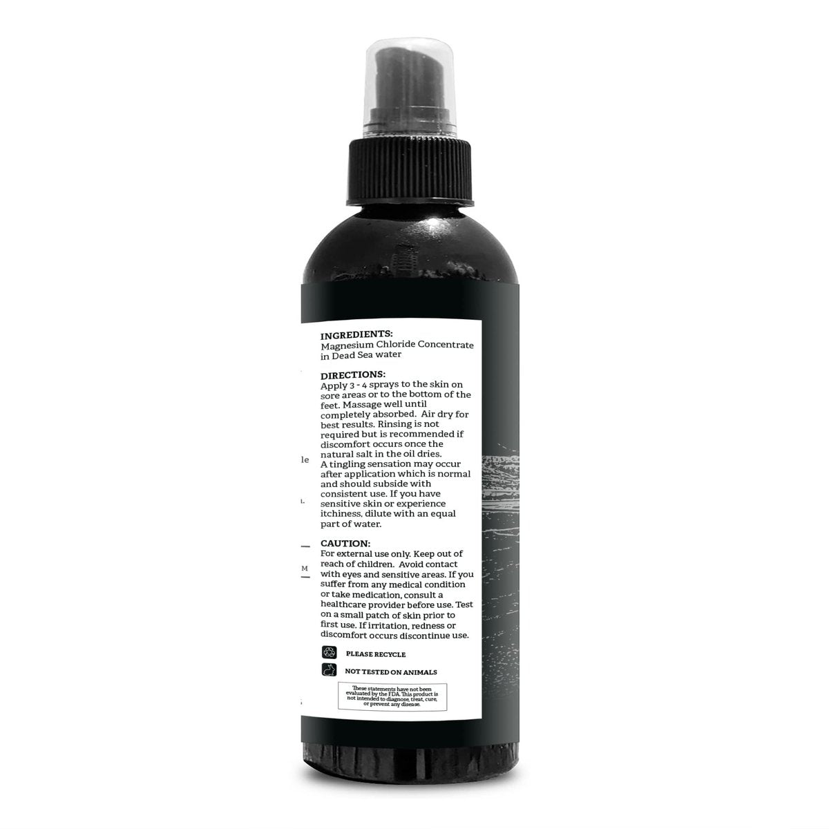 Aromasong Magnesium Spray – Extra Stark (23 mg pro Sprühstoß) 8 Oz – Reines Magnesiumöl für Beinbeschwerden und erholsamen Schlaf – Hergestellt in den USA