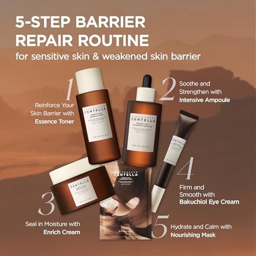 SKIN1004 Probio-Cica Essence Toner 210ml – Feuchtigkeitsspendender Gesichtstoner mit fermentierter Centella Asiatica & 5 Arten Hyaluronsäure, beruhigendes koreanisches Hautpflege-Toner-Essence