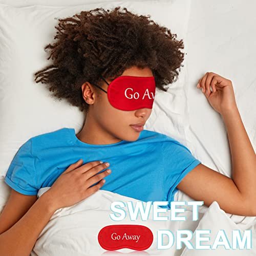 Eurzom 20er-Pack Lustige Schlafmasken mit verstellbarem Riemen, Schlaf-Brille für Nacht, für Spa, Frauen, Männer, Erwachsene, Pyjama-Party-Geschenke (Frische Farben)