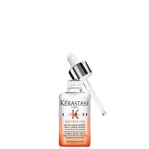 Kerastase Nutritive Spliss-Serum für trockenes Haar – Nährende Leave-In Ölbehandlung für Geschmeidigkeit und Glanz, Ultraversiegelnde Formel mit Anti-Trockenheitspolymeren, 50 ml