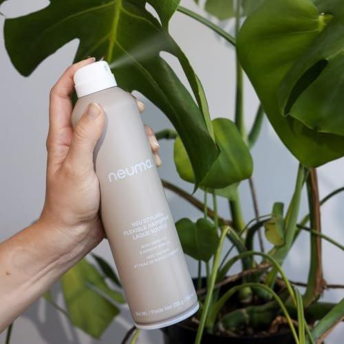 NEUMA Neu Styling Flexible Hair Spray 9 Fl Oz – Flexibler Halt für alle Haartypen mit Lavendel, Mandarine & Vanille Duft