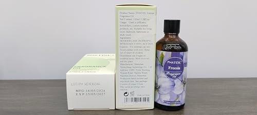 PHATOIL Freesia Duftöl 100 ml – Aromatherapie Öl für Diffuser, Kerzen- und Seifenherstellung