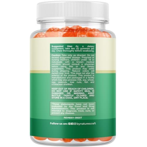 Teen Multivitamin Gummis 12-17 – Gummivitamine für Teenager für bessere Haut, Immunstärke, Stimmung & Energie – Nahrungsergänzung für Mädchen & Jungen mit Zink, Magnesium, Vitamin A, C, D & E – 60 Stück