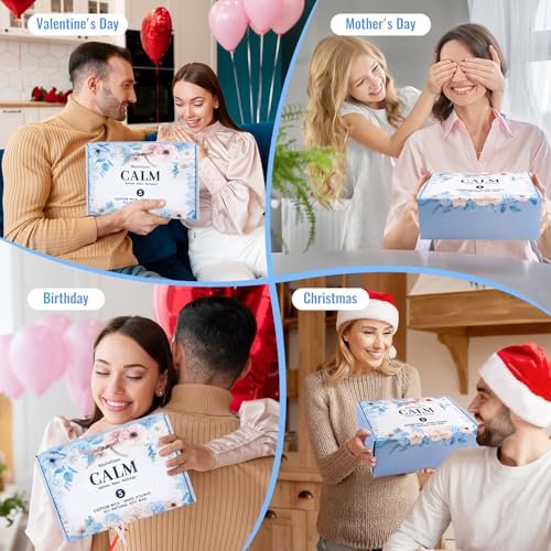 BlissfulOasis Duftkerzen Set – 5er Pack Langbrennende Kerzen für Zuhause, Natürliche Inhaltsstoffe, Geschenkidee für Frauen zu Geburtstag und Valentinstag