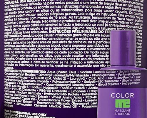 KUUL MATIZANT SHAMPOO 33,81 oz - Lila Shampoo für graues, blondes und blondiertes Haar (Lila Flüssigkeit) - 1000 ml
