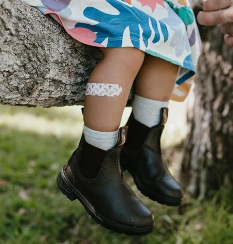 PATCH natürliche umweltfreundliche Bambus-Pflaster für empfindliche Haut, niedliche Kinderdrucke, hypoallergen, kompostierbar, biologisch abbaubar, latexfrei und plastikfrei, 20er-Pack