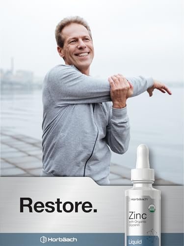Horbäach Flüssig Zink Tropfen | 59 ml | mit Bio-Glycerin | Vegetarisch, Ohne Gentechnik, Glutenfrei - görsel 14