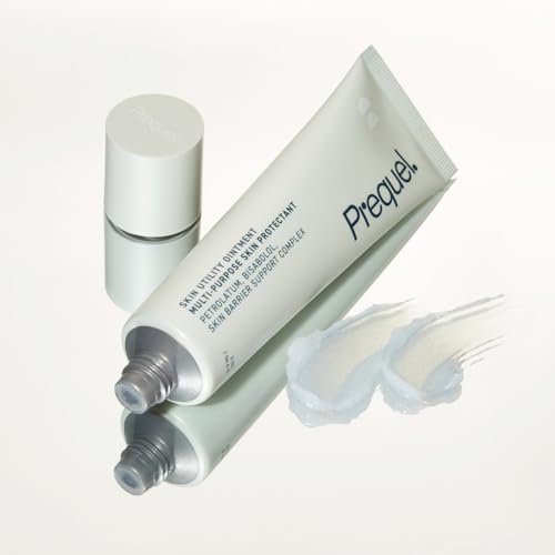 Prequel Skin Utility Ointment – Feuchtigkeitsspendende Schutzsalbe für Gesicht und Körper mit 45% Petrolatum, für trockene Haut und rissige Hände