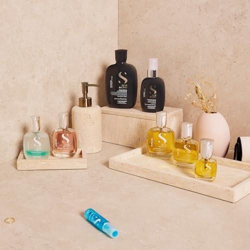 ALFAPARF MILANO Semi Di Lino Sublime Essential Hair Oil Treatment – Leichte Haarpflege für glänzendes, geschmeidiges Haar (12 Vials à 0,44 fl oz)