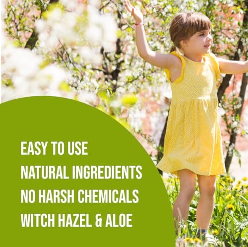 Buzzluv Hydrocolloid Juckreiz-Pflaster – Insektenstichlinderung für Mücken, Zecken, Mücken und Sandfliegen – Anti-Juck-Pflaster mit Aloe und Hamamelis – Insektenstichlinderung – kinderfreundlich – natürliches Fruchtmotiv