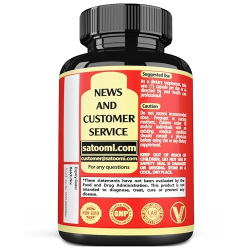 Satoomi 9in1 Tongkat Ali Wurzelextrakt – Ashwagandha, Tribulus Terrestris – 90 Kapseln für 3 Monate – Unterstützt Kraft, Energie und gesundes Immunsystem