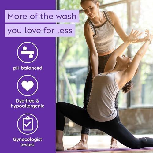 Vagisil Intimwaschgel für die Intimhygiene, pH-Balance, gynäkologisch getestet, hypoallergen, 500 ml mit Pumpspender