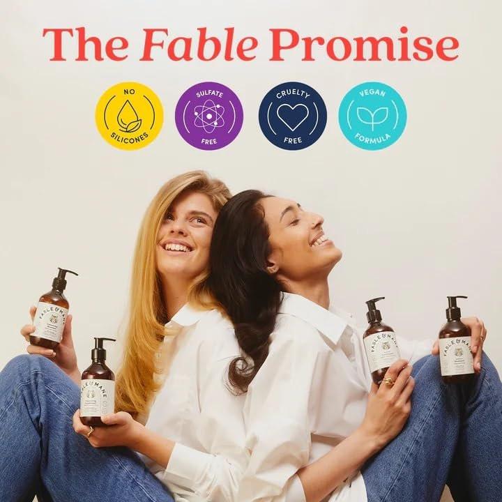 Fable & Mane Volumizing Conditioner – Für mehr Fülle, Sprungkraft und Glanz bei feinem bis mittlerem Haar