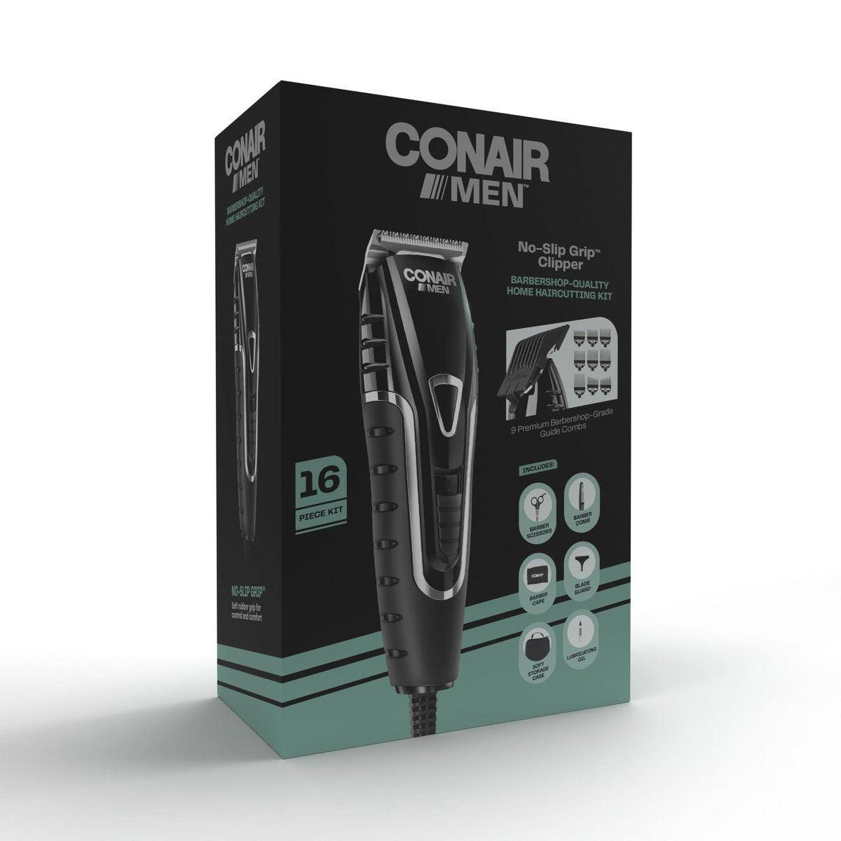 Conair Barber Haarschneider - Haartrimmer - 16-teiliges Haarschneide-Set
