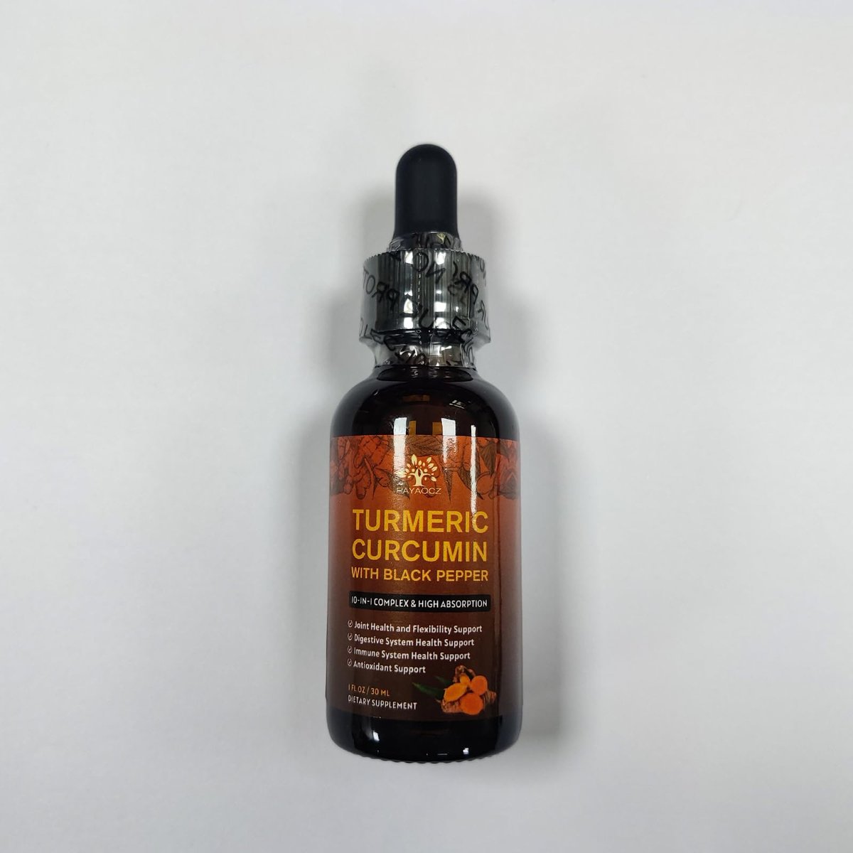 (2er Pack) Bio-Turmerikum Curcumin mit Schwarzem Pfeffer und Ingwer – Flüssige Turmeric-Extrakt-Tropfen (mit Zimt, Rosmarin) – Unterstützt Beweglichkeit und Flexibilität sowie Verdauungsgesundheit – 2x 30 ml