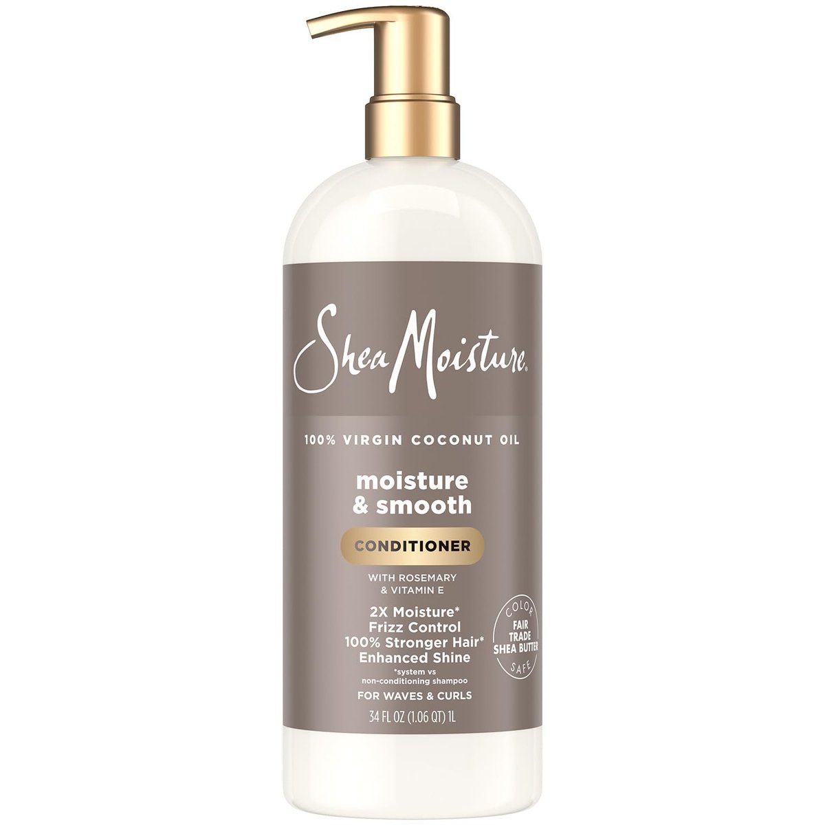 SheaMoisture Conditioner Feuchtigkeit & Geschmeidigkeit für welliges & lockiges Haar – 34 oz