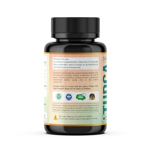 SAIKOU HERBS TUDCA 750mg - 5-in-1 mit Mariendistel, Ashwagandha, Löwenzahn und Ginseng - 60 Portionen