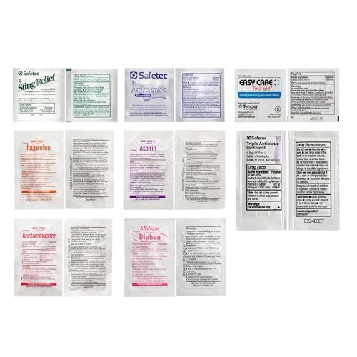 Adventure Medical Kit Ultralight/Watertight Notfallset .5 – Für bis zu 2 Personen, bis zu 2 Tage – Inklusive Verbände, Blasenpflaster & mehr – Perfekt zum Wandern, Radfahren & Klettern
