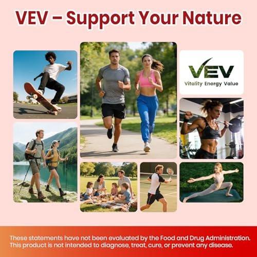 VEV Berberin Kapseln mit Ceylon-Zimt, Cayennepfeffer, Kurkuma, Mariendistel – Vegan & Non-GMO – 120 Kapseln