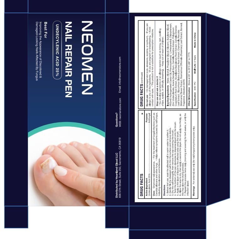 NEOMEN Nagelpilz Stift – Behandlung für Zehen- und Fingernägel, tägliche Nagelpflege, 4er-Pack