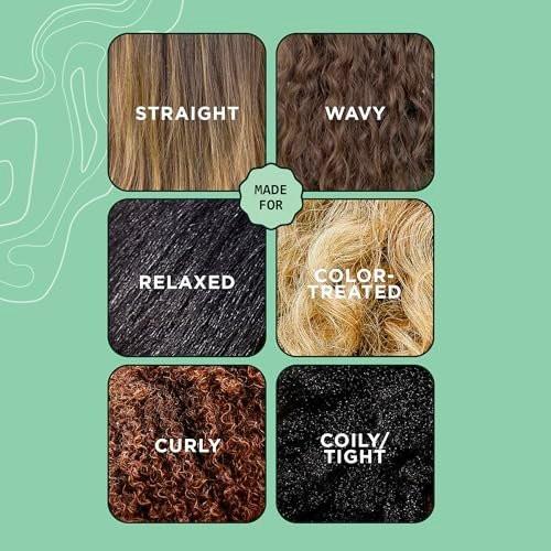 Sienna Naturals Dew Magic Leave-In Conditioner – Anti-Frizz, Leichte Feuchtigkeit, Stärkung mit Baobab & Kokosöl – Vegan – Ideal für Locken – 11 oz