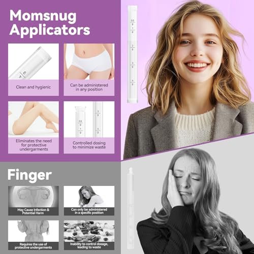 Einweg-Vaginalcreme-Applikator für Frauen, Vaginalgel-Applikator mit Dosierungsmarkierungen, hygienischer Gewinde-Injektor passend für Premarin, Estrace, Preseed und die meisten OTC-Gele und Gleitmittel (20er Pack)