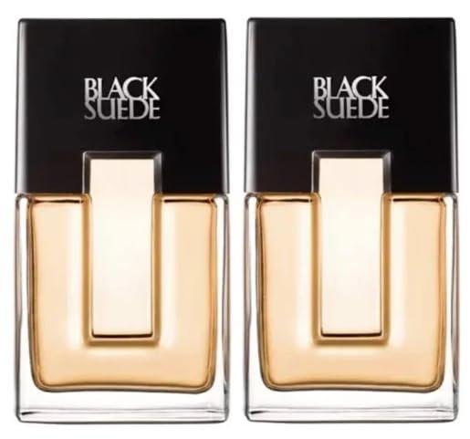 Black Suede Eau De Toilette für Männer - 2er-Set (2 x 100 ml) - Holzig-würziger Duft