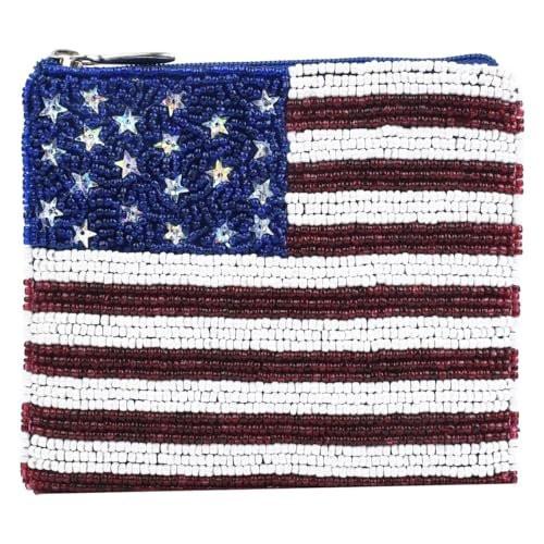 Bamboo Trading Stars & Stripes Essential Pouch – 4,75 Zoll, mehrfarbig