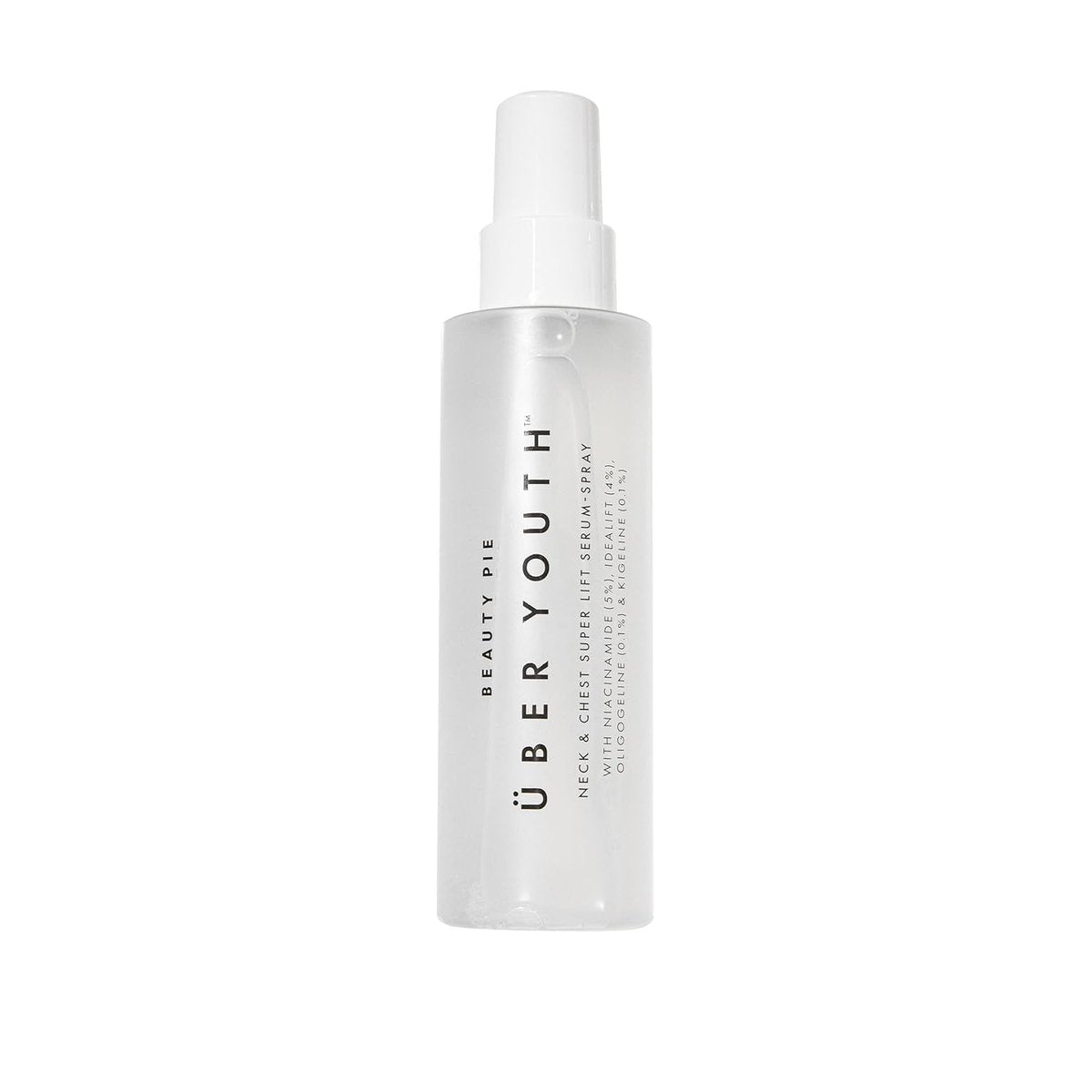 Beauty Pie Über Youth Neck & Chest Tightening Serum Spray | Straffendes Serum für Hals und Dekolleté | Anti-Aging Serum | 3,2 fl oz