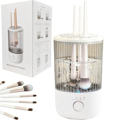 Luslife Elektrische Make-up-Pinsel-Reinigungsmaschine – Multifunktionaler integrierter Pinselreiniger mit einem Klick für verschiedene Make-up-Pinsel und Werkzeuge - görsel 18