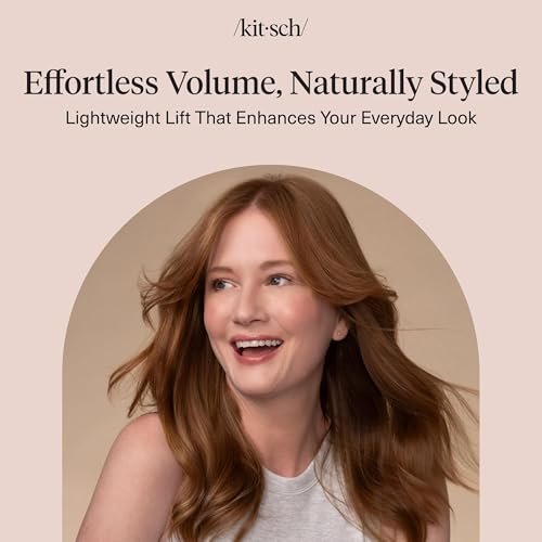 Kitsch Root Hair Volume Spray - Leichter Haar-Volumenspray für sofortigen Lift und Fülle | Haarverdickungsspray mit Rosmarin und Biotin | Weiches, griffiges Volumen-Finish - 150 ml