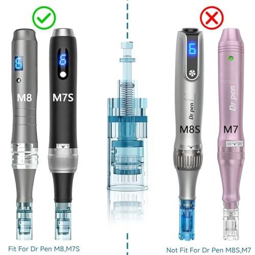 16-Pin Mikronadel-Microneedling-Pen-Ersatzkartuschen für Dr. Pen M8, 0,25 mm, 12 Stück