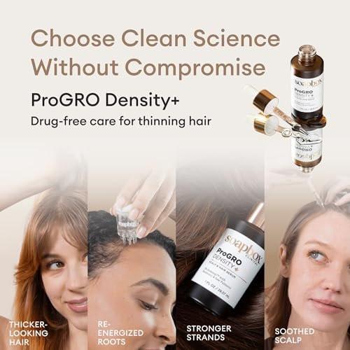 Soapbox ProGRO Density+ Haar- und Kopfhautserum | Mit 3 % Redensyl, Rosmarin, Koffein und Sägepalme | Klinisch getestet & dermatologisch geprüft | 1 Monatsvorrat, 30 ml
