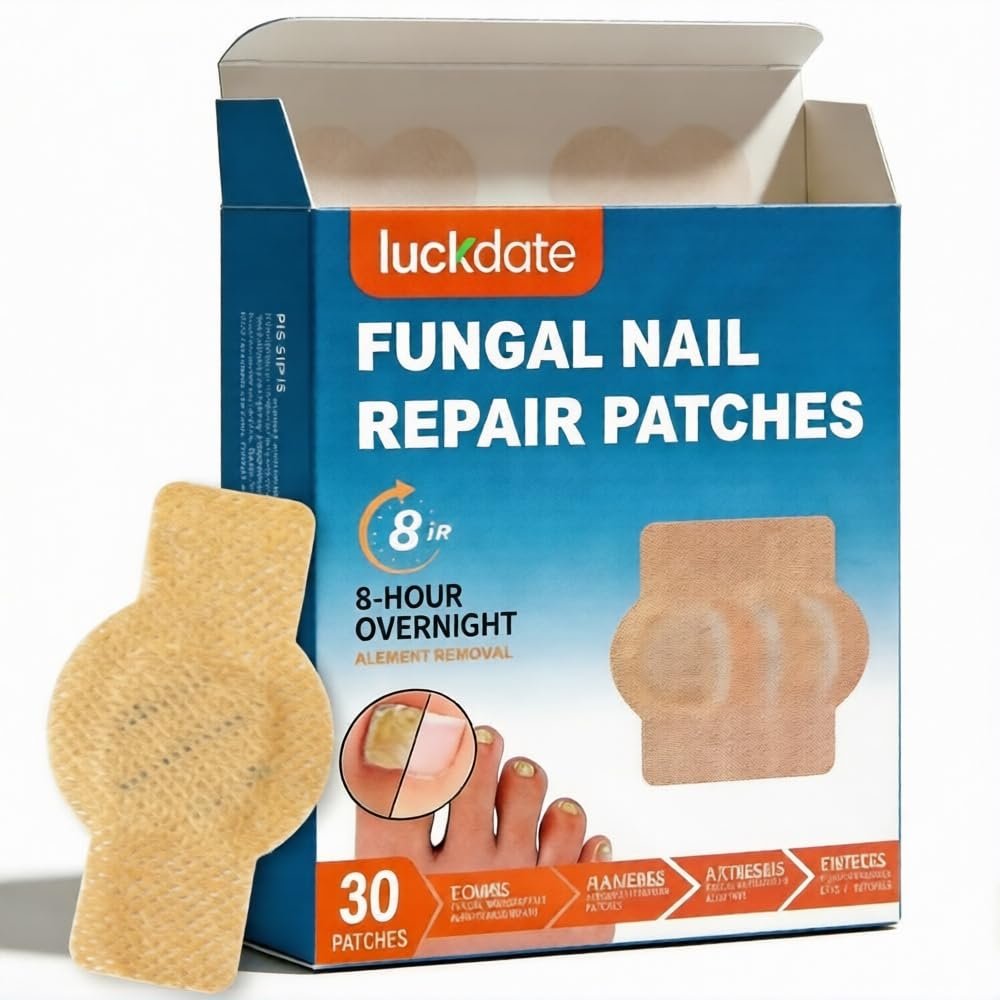 Nagelpflege-Patches 30 Stück – 8-Stunden-Übernachtpflege für Zehen- und Fingernägel, sanft zu empfindlicher Haut - görsel 16