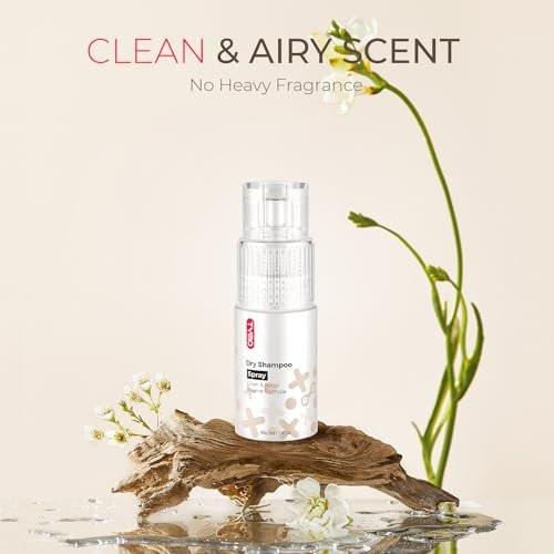 TYMO Trockenshampoo-Pulver für Frauen – Reisegröße, Volumenpulver für dunkles, fettiges Haar, absorbiert Öl & erfrischt die Kopfhaut, verleiht Volumen & Textur für alle Haarfarben, 40 g