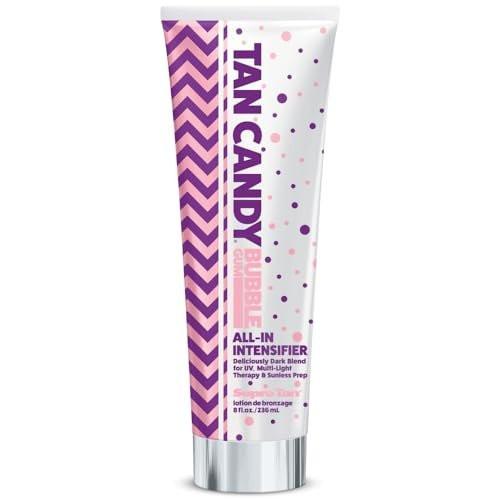 Tan Candy Bubble Gum All-In Intensifier Dark Blend für UV, Multi-Lichttherapie und Sunless Prep 473 ml