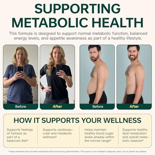 Bivinke GLP-1 Supplement Support – 90 Kapseln für metabolisches Gleichgewicht und Fitnessziele
