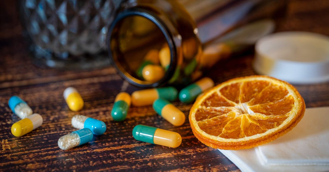 Zink Supplement Flasche auf weißem Hintergrund – Vorteile fürs Immunsystem