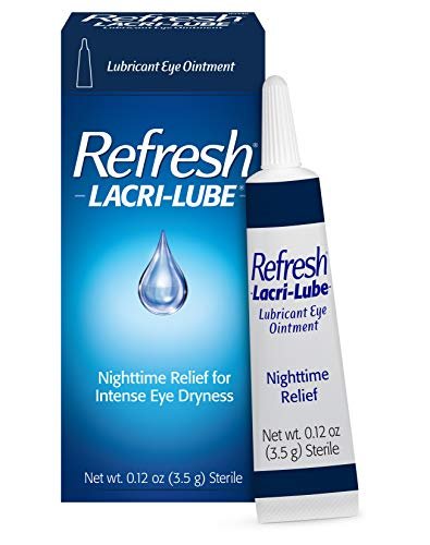 Refresh Lacri-Lube Augensalbe – Feuchtigkeitsspendende Pflege für trockene Augen, 0,12 oz