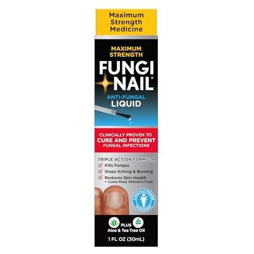 Fungi-Nail Anti-Pilz Flüssigkeit, 30 ml, gegen Nagelpilz und Fußpilz mit Tolnaftat, klinisch erprobt