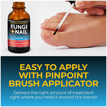Fungi-Nail Anti-Pilz Flüssigkeit, 30 ml, gegen Nagelpilz und Fußpilz mit Tolnaftat, klinisch erprobt